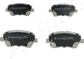 Ashika 50-08-800 - Тормозные колодки, дисковые, комплект www.autospares.lv