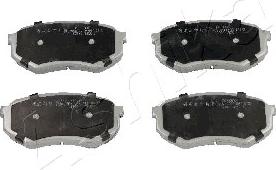 Ashika 50-03-330 - Тормозные колодки, дисковые, комплект www.autospares.lv