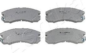 Ashika 50-02-249 - Brake Pad Set, disc brake www.autospares.lv