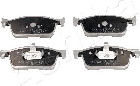 Ashika 50-02-2023 - Brake Pad Set, disc brake www.autospares.lv