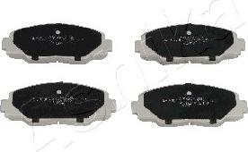 Ashika 50-02-285 - Brake Pad Set, disc brake www.autospares.lv