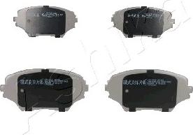 Ashika 50-02-280 - Brake Pad Set, disc brake www.autospares.lv