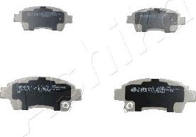 Ashika 50-02-281 - Brake Pad Set, disc brake www.autospares.lv