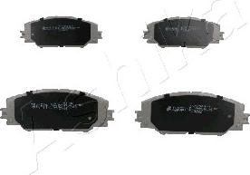 Ashika 50-02-230 - Brake Pad Set, disc brake www.autospares.lv