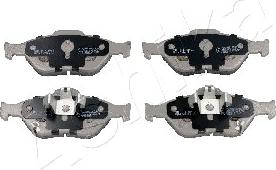 Ashika 50-02-238 - Brake Pad Set, disc brake www.autospares.lv