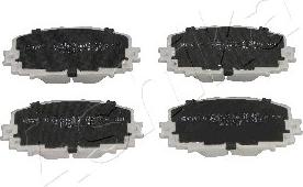 Ashika 50-02-220 - Brake Pad Set, disc brake www.autospares.lv