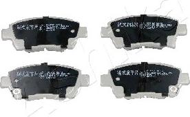 Ashika 50-02-275 - Brake Pad Set, disc brake www.autospares.lv