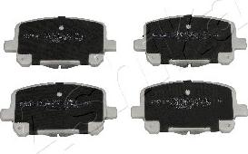 Ashika 50-02-270 - Brake Pad Set, disc brake www.autospares.lv