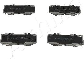 Ashika 50-02-278 - Brake Pad Set, disc brake www.autospares.lv