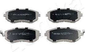 Ashika 50-07-706 - Brake Pad Set, disc brake www.autospares.lv