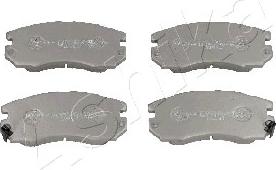 Ashika 50-07-708 - Brake Pad Set, disc brake www.autospares.lv