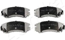 Ashika 50-07-703 - Brake Pad Set, disc brake www.autospares.lv