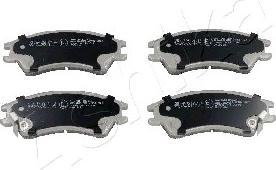 Ashika 50-07-710 - Brake Pad Set, disc brake www.autospares.lv