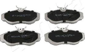 Ashika 50-0L-L09 - Brake Pad Set, disc brake www.autospares.lv