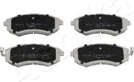 Ashika 50-0S-S02 - Brake Pad Set, disc brake www.autospares.lv