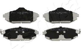 Ashika 50-H0-001 - Brake Pad Set, disc brake www.autospares.lv