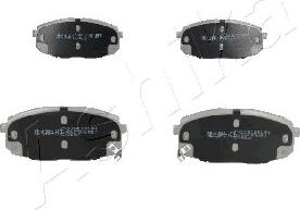 Ashika 50-K0-009 - Brake Pad Set, disc brake www.autospares.lv