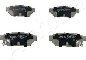 Ashika 51-05-504 - Brake Pad Set, disc brake www.autospares.lv