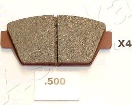 Ashika 51-05-500 - Brake Pad Set, disc brake www.autospares.lv