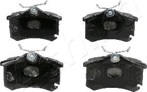 Ashika 51-00-0903 - Brake Pad Set, disc brake www.autospares.lv