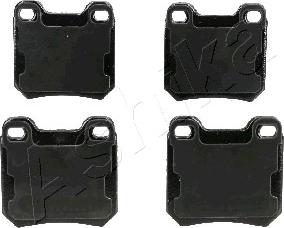 Ashika 51-00-0403 - Brake Pad Set, disc brake www.autospares.lv