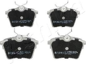 Ashika 51-00-0606 - Brake Pad Set, disc brake www.autospares.lv