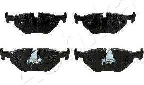 Ashika 51-00-0110 - Brake Pad Set, disc brake www.autospares.lv