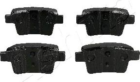 Ashika 51-00-0306 - Brake Pad Set, disc brake www.autospares.lv