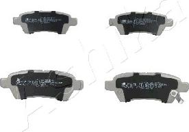 Ashika 51-01-130 - Brake Pad Set, disc brake www.autospares.lv