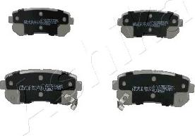 Ashika 51-0K-K09 - Brake Pad Set, disc brake www.autospares.lv