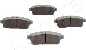 Ashika 51-0W-W05 - Brake Pad Set, disc brake www.autospares.lv