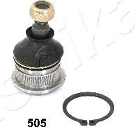 Ashika 53-05-505 - Шаровая опора, несущий / направляющий шарнир www.autospares.lv