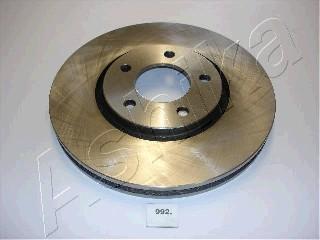 Ashika 60-09-992 - Bremžu diski www.autospares.lv