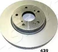 Ashika 60-04-439 - Bremžu diski www.autospares.lv