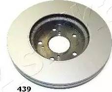 Ashika 60-04-439 - Bremžu diski www.autospares.lv