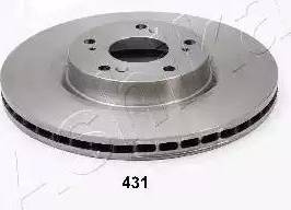 Ashika 60-04-431 - Bremžu diski www.autospares.lv