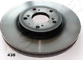 Ashika 60-04-438 - Bremžu diski www.autospares.lv