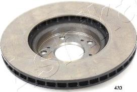 Ashika 60-04-433 - Bremžu diski www.autospares.lv