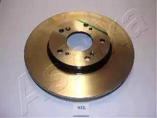 Ashika 60-04-432 - Bremžu diski www.autospares.lv