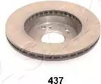 Ashika 60-04-437 - Bremžu diski www.autospares.lv