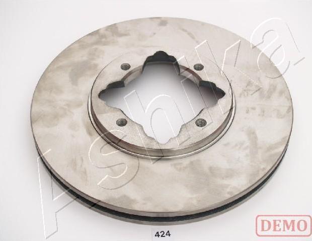 Ashika 60-04-424C - Bremžu diski www.autospares.lv