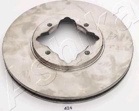 Ashika 60-04-424 - Bremžu diski www.autospares.lv