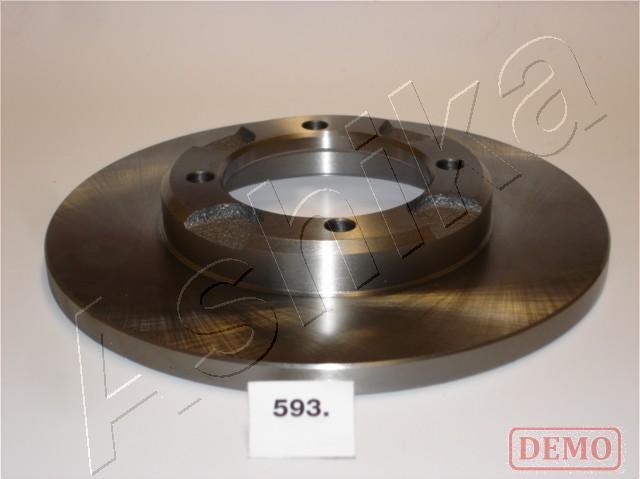 Ashika 60-05-593C - Bremžu diski www.autospares.lv