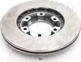 Ashika 60-05-501 - Bremžu diski www.autospares.lv