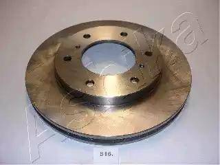 Ashika 60-05-516 - Bremžu diski www.autospares.lv