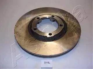 Ashika 60-05-518 - Bremžu diski www.autospares.lv