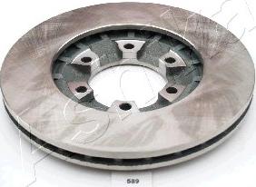 Ashika 60-05-589 - Bremžu diski www.autospares.lv