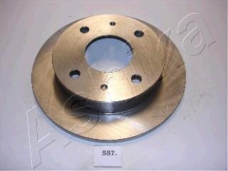 Ashika 60-05-587 - Bremžu diski www.autospares.lv