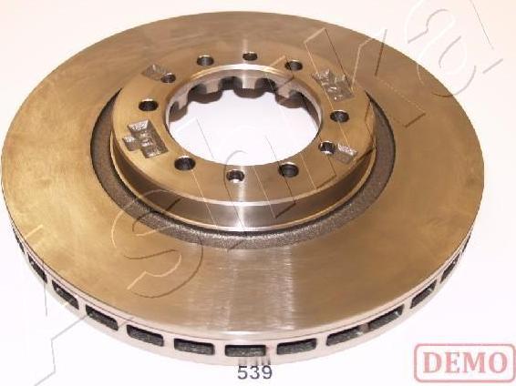 Ashika 60-05-539C - Bremžu diski www.autospares.lv