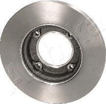 Ashika 60-06-696 - Bremžu diski www.autospares.lv